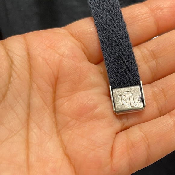 LRL Wide Leg Drawstring Linen Pants Navy Blue Women’s Size 0 - Picture 6 of 16